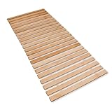 Betten-ABC Premium Rollrost, Stabiles Erlenholz, mit 23 Leisten und...