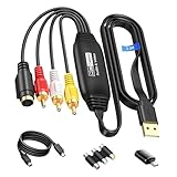 avedio links VHS to Digital Converter, USB2.0 Capture Card, 1080P Video...