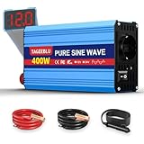 TAGEEBLU 400W wechselrichter 12v auf 230v Reiner Sinus, spannungswandler...