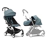 Stokke YOYO3 Kinderwagen mit Neugeborenen Set - Enthält weißem Rahmen,...