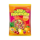 Kaufrüchtchen – 1 x 1000g Vorratspackung – Kaubonbons in fünf...