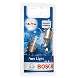 Bosch P21/4W Pure Light Fahrzeuglampen - 12 V 21/4 W BAZ15d - 2 Stück