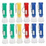 Homoyoyo 18 Stück Mini LED Taschenlampe Schlüsselanhänger Teiliges...