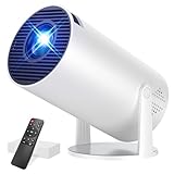Mini Beamer Unterstützt 4K 1080P, Projektor Tragbarer mit WiFi 6 und...