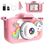 MYSTILUCK Kinderkamera, 1080P HD Digitalkamera für Kinder mit...