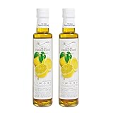 2er Pack Terre Francescane - Zitronen-Öl - Extra Natives Olivenöl mit...