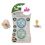 NIP Cherry NIGHT 0+ Rundsauger Schnuller Leuchtschnuller, CHERRY NIGHT 0-6...
