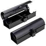 Köderbox Ratte schwarz I Kinder- und Haustiersicher I Effektive Ratten...