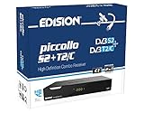 Edision PICCOLLO S2+T2/C Combo Receiver H.265/HEVC (DVB-S2, DVB-T2, DVB-C,)...