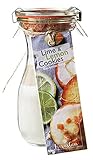 Backmischung im Weckglas für Lime & Lemon Cookies Mini ( 250ml ) - Zutaten...