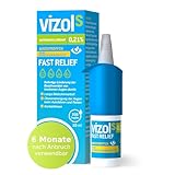 Vizol S 0,21% Fast Relief Augentropfen10 ml lindern sofort und wirksam...