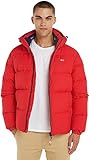 Tommy Jeans Herren Daunenjacke Essential Down Winter, Rot (Deep Crimson), L