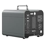 Tragbares Kraftwerk, 532 Wh Lithiumbatterie mit PD 60 W, Typ C QC...