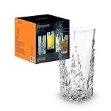 Nachtmann Longdrinkgläser Set 420 ml, 4 Stück, Sculpture, 101967,...