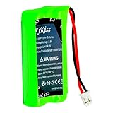 Energieeffizienter 1300 mAh Akku, kompatibel mit Siemens Gigaset AL14H T382...