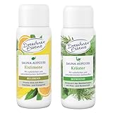 Dresdner Essenz Sauna-Aufguss Eislimone + Kräuter | frisch-zitrische Sauna...