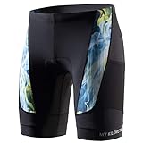 MY KILOMETRE Triathlon Shorts Herren – Professionelle Radhose mit...