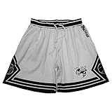 TPAZGHE Basketball-Shorts für Herren, Netzstoff, Fitnessstudio, Sport,...