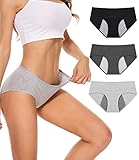 PULIOU Damen Periodenhose Postpartum Unterwäsche Auslaufsicher...