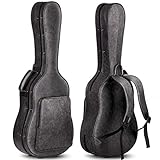 CAHAYA Akustikgitarre Koffer Hardshell 20mm dicke Polsterung Wasserdichtes...