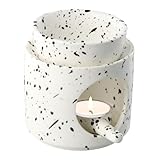 Volumoon Duftlampe Teelicht, Keramik-Ölbrenner, Duftöl und Duftwachs...