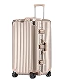 Reisekoffer Hartschalenkoffer mit Aluminiumrahmen, Spinner-Rollen,...