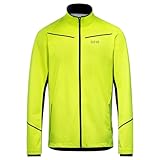 GORE WEAR Herren R3 Infinium Partial Jacke, Neon Yellow/Black, M EU