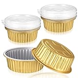 pzihao 10 Stk Aluschalen Grill, 520ml Alu Grillschalen für Gasgrill...