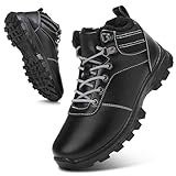 ricema Winterschuhe Herren Damen Winterstiefel Warm Gefüttert...