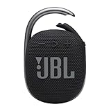 JBL CLIP 4 Bluetooth Lautsprecher - Schwarz – Wasserdichte, tragbare...