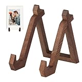 eModwey Tellerständer Holz - Multifunktionaler Tellerständer aus Holz -...