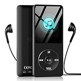 MP3 Player Bluetooth Sport, 32GB Tragbarer HiFi-Sound MP3/MP4 Musik-Player...