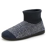 Cozylook Gemütliche Herren-Strickpantoffeln, Fleece, Memory-Schaum,...