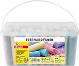 Eberhard Faber 526550 - Straßenkreide 50er Eimer, 8 leuchtenden Farben...