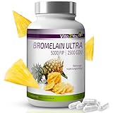 Vita2You Bromelain 5000FIP - 180 Kapseln - magensaftresistent - ohne...