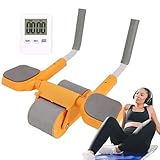 Lunaobrik Bauchtrainer mit Ellbogenstütze, automatisches Bauchtrainer,...