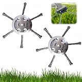 Anyingkai 2 Stücke Unkrautbürste Freischneider,5mm Bohrung Rasentrimmer...