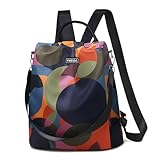 Fmeida Rucksack Damen Anti Diebstahl Handtaschen Wasserdichte Nylon...