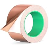 50mm x 20m Kupferband Gegen Schnecken, Beidseitig Leitende...