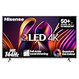 Hisense 65E7NQ Pro 164 cm (65 Zoll) Fernseher, 4K UHD, QLED, Smart TV,...