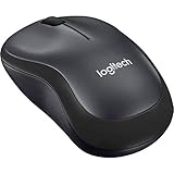 Logitech B220 SILENT Kabellose Maus, 2,4 GHz mit USB-Empfänger, 1000 DPI...