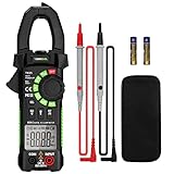 Amperometrische Zange, TANKOOL TK05 Professionelles Zangenmultimeter,6000...