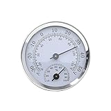 IKadiya Analoges Präzisions-Thermo-Hygrometer, Zimmerthermometer &...