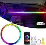 3T6B Acryl Ambientebeleuchtung Auto LED Innenbeleuchtung, 16 Millionen...
