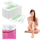 ACWOO Kaltwachsstreifen, 47 pcs Wachsstreifen Gesicht, Hautschonende &...