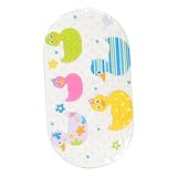 TOYANDONA rutschfeste PVC badematte Transparent mit Bunten Enten Flexible...