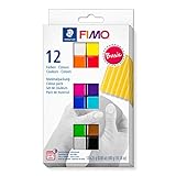 STAEDTLER ofenhärtende Modelliermasse FIMO soft in basic Farben, weich und...