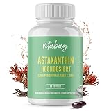 Vitabay Astaxanthin 12 mg Hochdosiert & Vegan - 90 Softgel Kapseln...