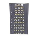 Gitarren-Griffbrett-Notizkarten-Aufkleber für Akustische E-Gitarren, Hilfe...