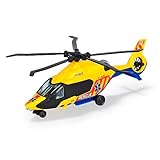 Dickie Toys - Rettungs-Helikopter Airbus H160 (gelb, 23 cm) mit...